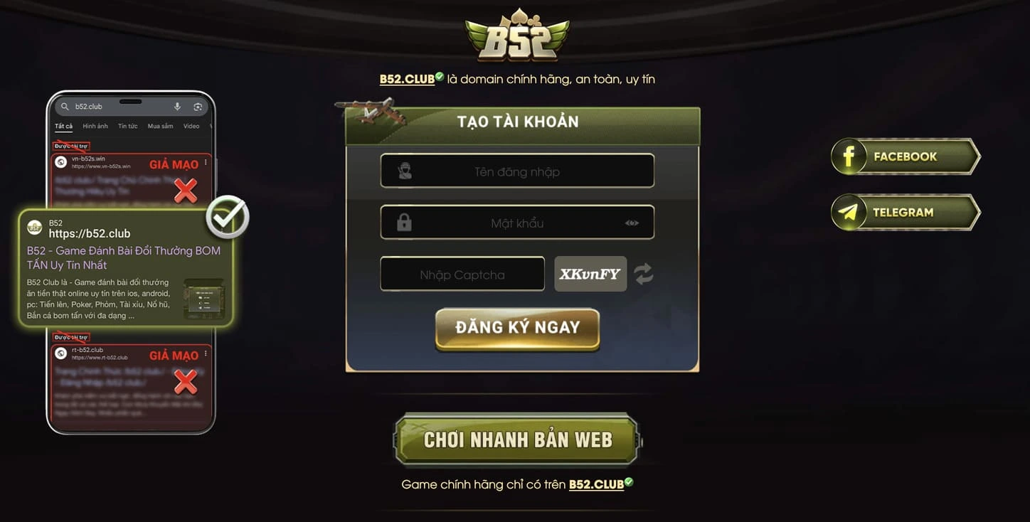 Tải game Tài Xỉu B52 Club – chơi xúc xắc online đổi thưởng uy tín
